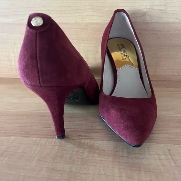 Michael Kors Heels Burgundy Sz 5.5 M - Picture 6 of 7